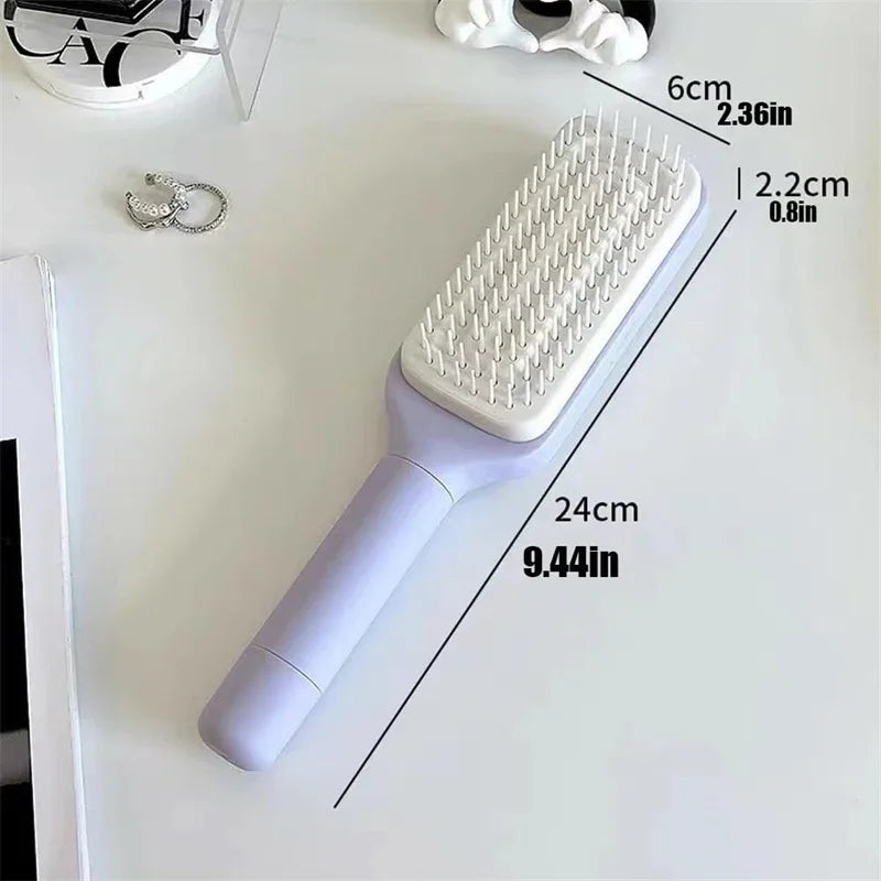 Magic Self-Cleaning Hairbrush