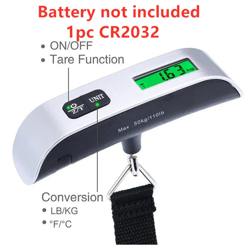 Compact Travel Luggage Scale