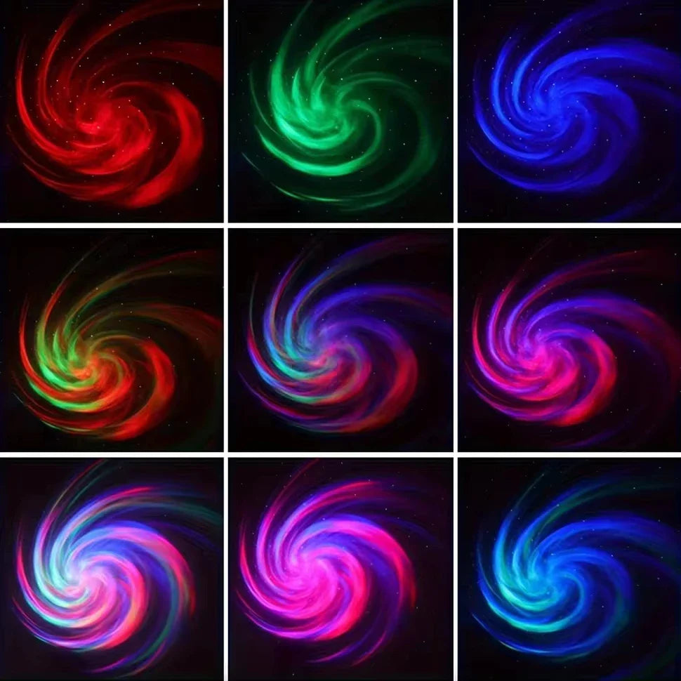 Colorful Galaxy Sky Projector