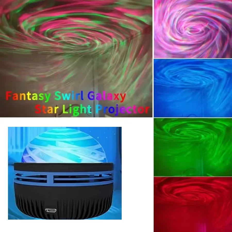 Colorful Galaxy Sky Projector